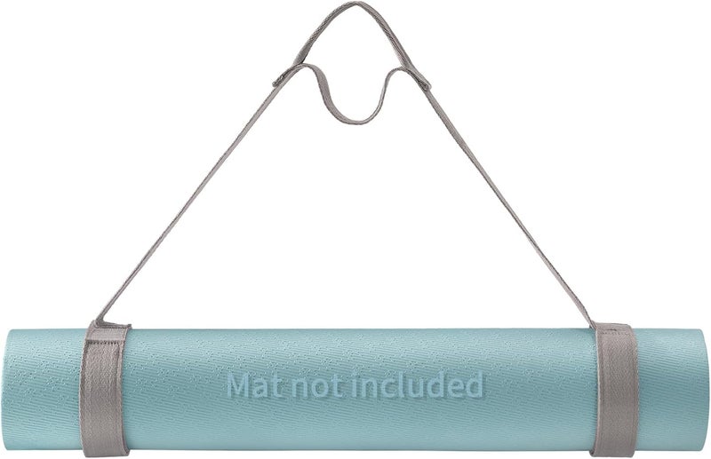 Trilancer Adjustable Yoga Mat Strap With Hook and Loop Closure, Yoga Mat Holder Carrier,and Organizing-Mat Not Included - Image 1